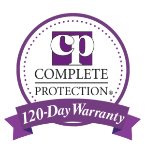 Complete Protection 120-Day Warranty Logo